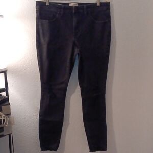 Universal Thread Women's Ripped Skinny Jeans - Black